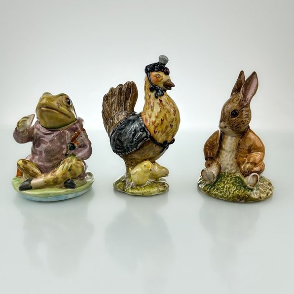 BESWICK Beatrix Potters Porcelain Figurines | Sally Henny Penny | BP3a - Picture 4 of 7